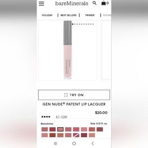Bare Minerals gen nude lipstick